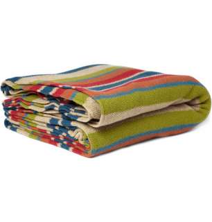  Vintage Clothing Limited Edition Striped Wool Blanket  MR PORTER