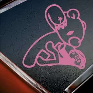  Gloomy Bear Punch Owner Pink Decal Truck Window Pink 