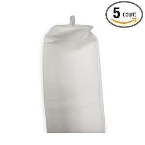 Industrial Grade 1EUK9 Filter Bag, Poly Felt, 75/20 Microns, PK 5 