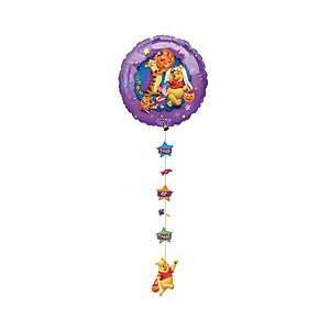  Halloween Pooh Drop a line Mylar Balloon 54 Large Toys & Games
