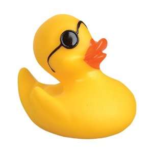  4 Rubber Floating Duck W/Sunglass Case Pack 24 