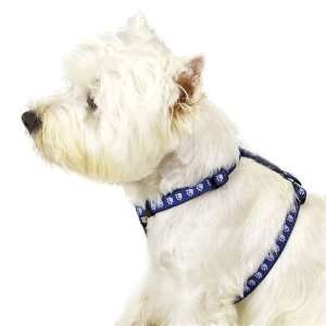  Guardian Gear Nylon 2 Tone Pawprint Dog Harness, 28 to 36 