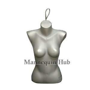   Display Bust Gray Color With Hanging Loop Arts, Crafts & Sewing