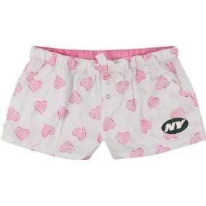 New York Jets Womens Pink Essence Shorts  Sports 