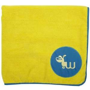  Waghearted Microfiber Towel   Yellow (Quantity of 3 
