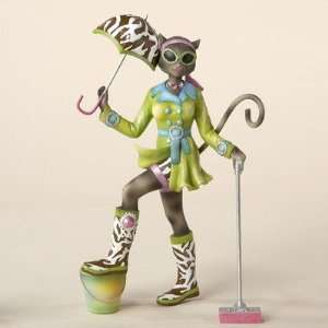 Alley Cats 8 Go Go Mopping Figurine By Margaret Le Van