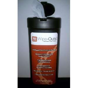   Wipe Outs Lubricated Chain Wipes   Canister of 40 Wipe Outs Sports