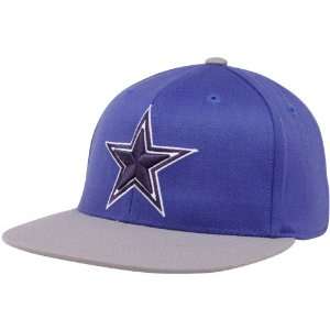  NFL Dallas Cowboys Royal Blue Gray Down Field 210 Fitted 