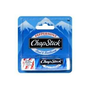 Chapstick Lip Balm, Cool and Soothing Peppermint   12 Each 