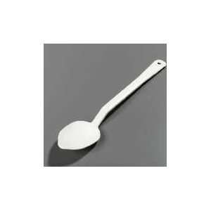    Carlisle White Solid Serving Spoon 1 DZ 442002