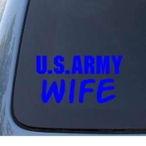  U.S. ARMY WIFE   Military   Car, Truck, Notebook, Vinyl 