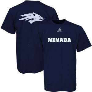   Nevada Wolfpack Navy Blue Youth Prime Time T shirt