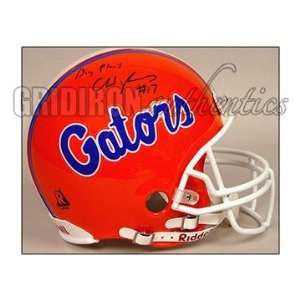  Chad Jackson Autographed Florida Gators Pro Line Helmet 