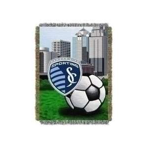  Kansas City Wizards MLS Tapestry Throw 48 x 60 Sports 