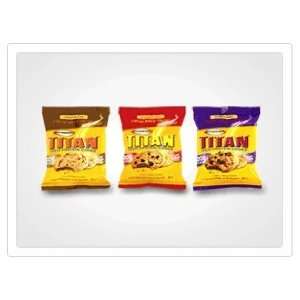  Titan Cookies  Chocolate Chip Low Suger (3 pack) Health 