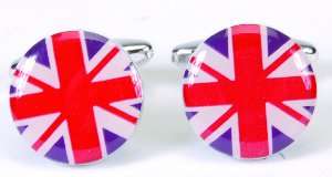 MANSCHETTENKNÖPFE England Flagge Union Jack ,Cufflinks,in Geschenkbox 