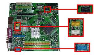 Motherboard MSI MS 7204 für Medion PC MD8800 / MD 8800  