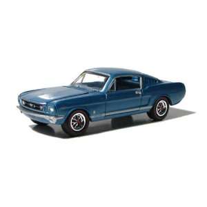  1966 Ford Mustang GT 1/64 Blue Toys & Games