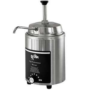  Star 4RW P 4 Qt. Stainless Steel Food Warmer with Pump 