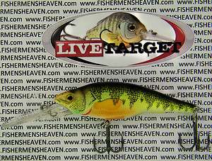 Koppers LIVE TARGET Crankbait   YP73D106   BABY YELLOW PERCH 