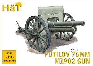 HaT 172 #8173 Putilov 76mm M1902 Gun  