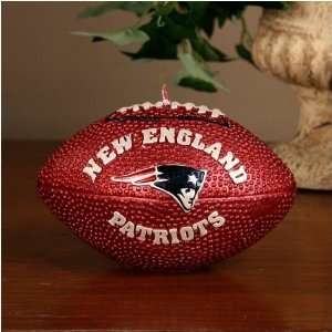  New England Patriots Wax Football Candle Sports 