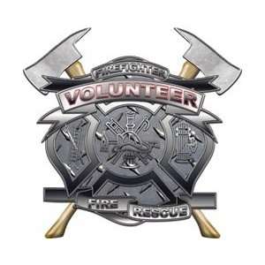  Volunteer Firefighter Fire Rescue Decal   3 h 