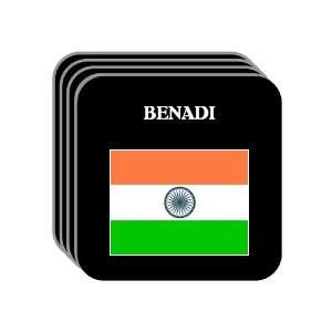  India   BENADI Set of 4 Mini Mousepad Coasters 