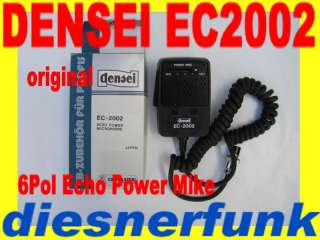 CB FUNK DENSEI EC 2002 ECHO MIKE MIKROFON EC2002 CBFUNK  