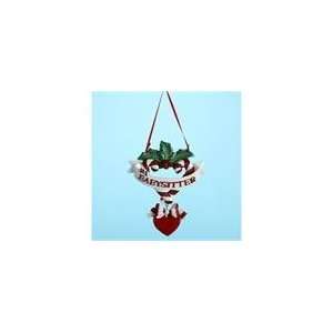  Club Pack of 12 #1 Babysitter Christmas Ornaments For 