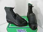 New Mens Thoro Gard 2802 Steel Toe Black Boot   Size 8