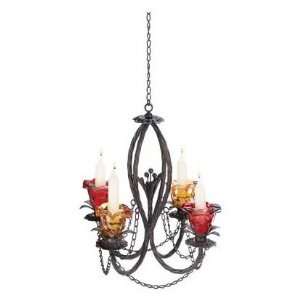  Parisian Candle Chandelier