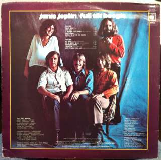 JANIS JOPLIN pearl LP S 64188 VG+ 1971 Vinyl Record UK 1st Press A1/B1