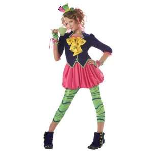 Lets Party By California Costumes The Mad Hatter Tween Costume / Pink 