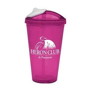   oz. BPA Free PinkSlider Lid Carnival Mug 