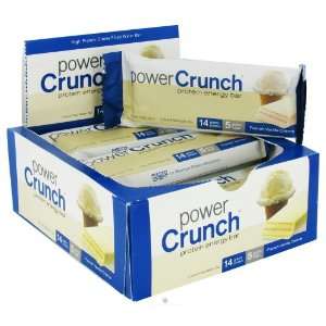   Research Group Power Crunch Bars, French Vanilla Creme, 12 Bars x 1.4