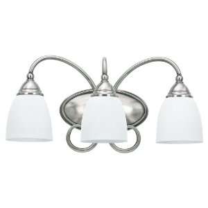  Seagull Bathroom SG 44106BLE 965 Three Light Fluorescent Wall 