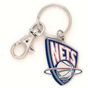  NEW JERSEY NETS OFFICIAL LOGO KEYCHAIN