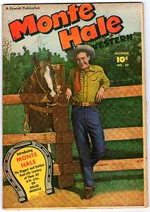 MONTE HALE 29 FIRST ISSUE OF SERIES 1948  