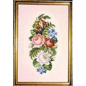   Ferns and Roses, Cross Stitch from Serendipity Arts, Crafts & Sewing