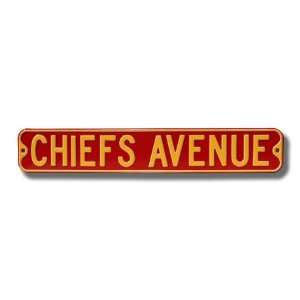  CHIEFS AVENUE Street Sign