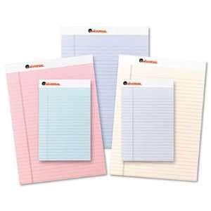  Universal Fashion Colored Perforated Ruled Writing Pads 