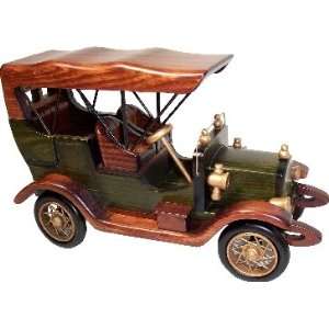  Wooden Vintage Car Decorative Accent