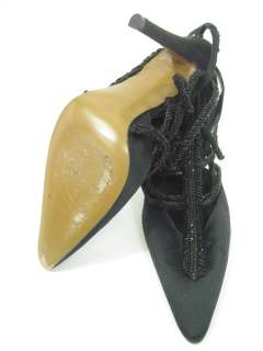   toe that is ornately beaded. A beautiful stiletto. MUST HAVE SHOES