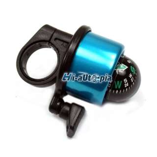 New Blue Compass Bicycle Bike Handlebar Bell Ring Horn  