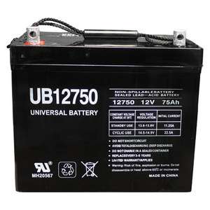 12V 75Ah Battery UB12750 Group 24 For Electric Mobility Rascal  
