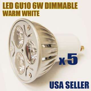   GU10 12V 6W LED GU10 12V 6WATTS LIGHT LAMP BULBS 847263054070  