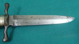 Rare Early 19th Cen Scandinavian Sweden Dagger, Dirk  