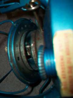 Vtg.Dietz No.8 Air Pilot Oil Lantern w/Original Tag~Blue~Kerosene Only 