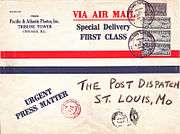 edit ] Air Mail pioneer and advocate